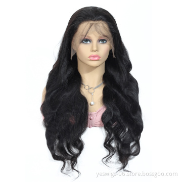 Top Quality Full Lace Human Hair Wig Peruvian Body Wave, Full Lace Wig Body Wave High Density for Black Women